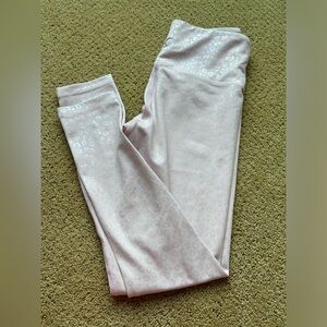 ZYIA Light pink Cheeta print leggings